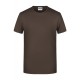 T-Shirt JAMES & NICHOLSON JN8008 Uomo Men's Basic-T 100%C Manica corta,Setin