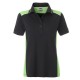 Polo JAMES & NICHOLSON JN857 Donna W Workwear Polo L2 50%C 50%P Manica corta