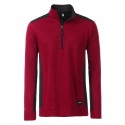 Pile JAMES & NICHOLSON JN864 Uomo M Knitted Work Fleece HZ 100%P Manica lunga