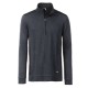 Pile JAMES & NICHOLSON JN864 Uomo M Knitted Work Fleece HZ 100%P Manica lunga