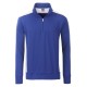 Felpa JAMES & NICHOLSON JN868 Unisex Workwear Half-Zip L2 70%C30%P Manica lunga,Setin