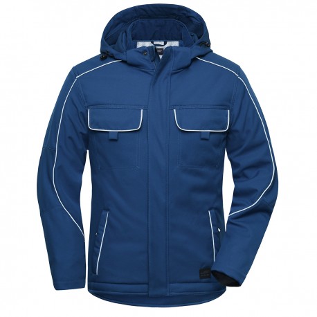 Soft shell JAMES & NICHOLSON JN886 Work.Softsh.Padded Jacket100%P 