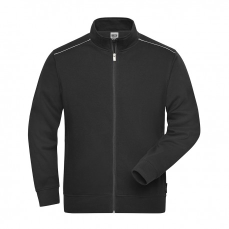 Felpa JAMES & NICHOLSON JN894 M. Work Sweat-Jacket 70%C 30%P 