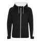 Felpa AWDIS JUST HOODS JH066 Uomo Sports Polyester Zoodie 100%P Manica lunga,Raglan