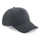 Cappello BEECHFIELD B25C Unisex AUT.5P.CAP-PIPED P.100%COT.TW. 