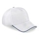 Cappello BEECHFIELD B25C Unisex AUT.5P.CAP-PIPED P.100%COT.TW. 