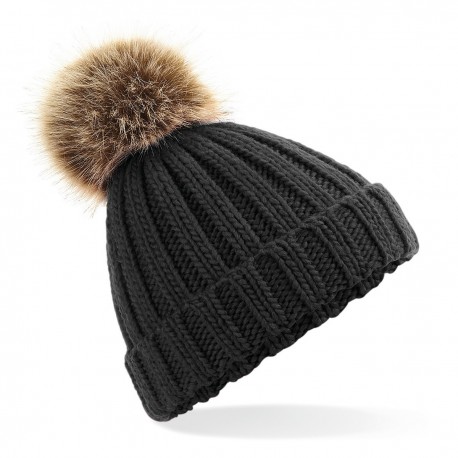 Cappello BEECHFIELD B412B Bambino Junior Pom Pom Beanie 100%A 