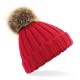 Cappello BEECHFIELD B412B Bambino Junior Pom Pom Beanie 100%A 