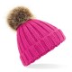 Cappello BEECHFIELD B412B Bambino Junior Pom Pom Beanie 100%A 