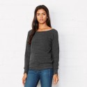 Felpa BELLA+CANVAS BE7501 Donna SPONGE SWEAT 50%P37,5%C 12,5%R Manica lunga,Setin