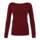 Felpa BELLA+CANVAS BE7501 Donna SPONGE SWEAT 50%P37,5%C 12,5%R Manica lunga,Setin