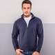 Felpa BS BS330 Uomo Felpa m/zip 70% cot. 30% pol. Manica lunga,Raglan