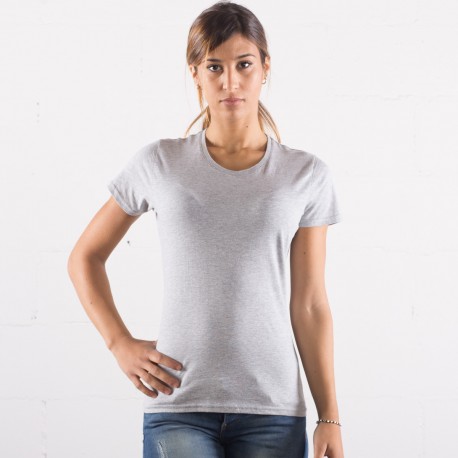 T-Shirt Donna Cotone BIANCA Evolution 150 g/m²