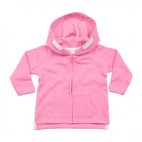 Felpa BABYBUGZ MABZ32 Baby Baby Hoodie 80%C 20%POL Manica lunga,Setin