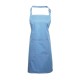 Ho.Re.Ca. PREMIER PR154 Unisex COL. BIB APRON W/POCK.65%P35%C 