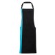 Ho.Re.Ca. PREMIER PR162 Unisex Contrast Bib Apron 65%P 35%C 