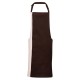 Ho.Re.Ca. PREMIER PR162 Unisex Contrast Bib Apron 65%P 35%C 