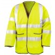 Giacca RESULT RER210X Unisex,Uomo,Donna Motorway Safety Jacket 100%P Manica lunga