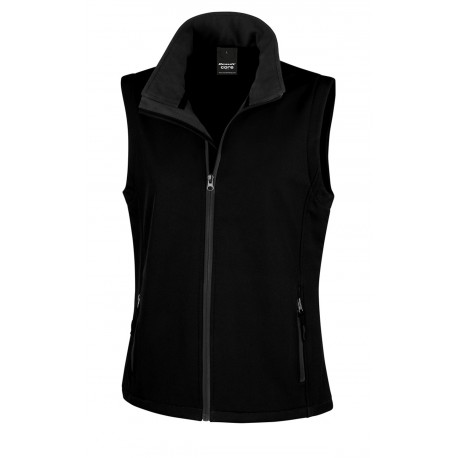 Soft shell RESULT RER232F Donna Printable Soft Shell Vest100%P Senza maniche