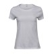 T-Shirt TEE JAYS TJ5061 Donna Ladies Raw Edge Tee 100%C Manica corta,Setin