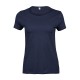 T-Shirt TEE JAYS TJ5061 Donna Ladies Raw Edge Tee 100%C Manica corta,Setin