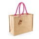 Borsa WESTFORD MILL W407 Unisex Classic Jute Shopper 100% JUTA 