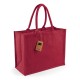 Borsa WESTFORD MILL W407 Unisex Classic Jute Shopper 100% JUTA 