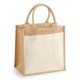 Borsa WESTFORD MILL W426 Unisex Cot Pocket Jute Midi Tote100%C 