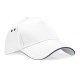 CAPPELLO Beechfield ESTIVO B15C D UNISEX COTONE 5 PANNELLI VISIERA PRECURVATA 