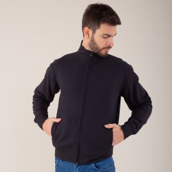 Felpa BS BS334 Uomo Jacket Full Zip 70%C30%P Manica lunga,Setin