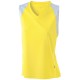 T-Shirt JAMES & NICHOLSON JN394 Donna LADIES RUNNING TANK 100%P J&N Setin