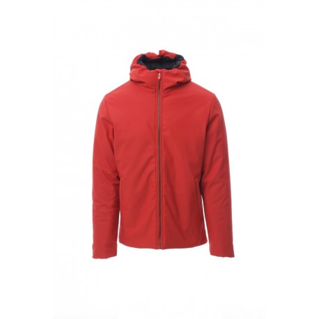 Payper OREGON Uomo SOFT-SHELL IMBOTTITO CON CAPPUCCIO SOFT-SHELL 330GR 78% NYLON