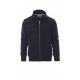 Payper WORK 2.0 Uomo FELPA FULL ZIP CON CAPPUCCIO GARZATA 300GR