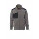 Payper WORK 2.0 Uomo FELPA FULL ZIP CON CAPPUCCIO GARZATA 300GR