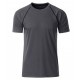 T-Shirt JAMES & NICHOLSON JN496 Uomo Men's Sport T-Shirt 100%P Manica corta,Raglan