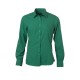 Camicia JAMES & NICHOLSON JN677 Donna W Shirt LS Poplin 65%P 35%C Manica lunga