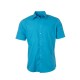 Camicia JAMES & NICHOLSON JN680 Uomo M Shirt SS Popline 65%P 35%C Manica corta