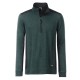 Pile JAMES & NICHOLSON JN864 Uomo M Knitted Work Fleece HZ 100%P Manica lunga