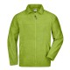 Pile JAMES & NICHOLSON JN044 Unisex,Uomo FULL-ZIP FLEECE 100% P J&N Manica lunga