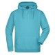 Felpa JAMES & NICHOLSON JN047 Uomo HOODED SWEAT 80%C 20%P J&N Manica lunga,Setin