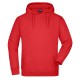 Felpa JAMES & NICHOLSON JN047 Uomo HOODED SWEAT 80%C 20%P J&N Manica lunga,Setin