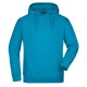 Felpa JAMES & NICHOLSON JN047 Uomo HOODED SWEAT 80%C 20%P J&N Manica lunga,Setin