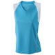 T-Shirt JAMES & NICHOLSON JN394 Donna LADIES RUNNING TANK 100%P J&N Setin