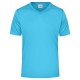 T-Shirt JAMES & NICHOLSON JN736 Uomo Men's Active-V 100%P Setin