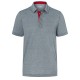 Polo JAMES & NICHOLSON JN754 Uomo Men's Polo Bicolor 100%P Setin