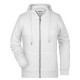 Felpa JAMES & NICHOLSON JN8025 Donna Ladies' Zip Hoody 85%OCS 15%P Manica lunga,Setin