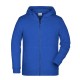 Felpa JAMES & NICHOLSON JN8026K Bambino Children Zip Hoody 85%OCS15%P Manica lunga,Setin