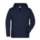 Felpa JAMES & NICHOLSON JN8026K Bambino Children Zip Hoody 85%OCS15%P Manica lunga,Setin