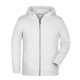 Felpa JAMES & NICHOLSON JN8026K Bambino Children Zip Hoody 85%OCS15%P Manica lunga,Setin