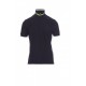 polo nautic payper uomo manica corta con dettagli in contrasto jersey slub yarn 160gr